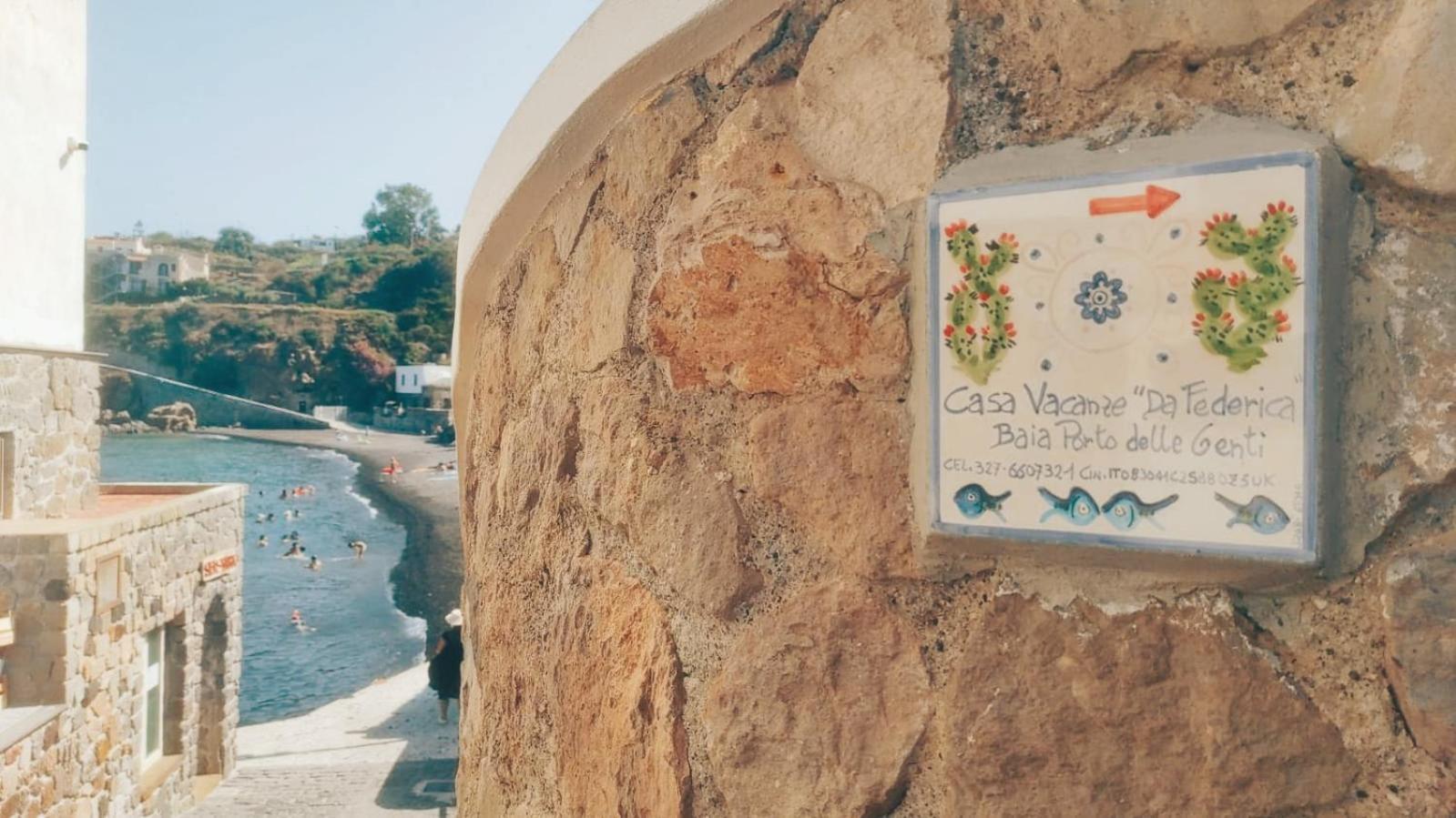 Da Federica Casa Vacanze Baia Porto Delle Genti Lipari  Zewnętrze zdjęcie